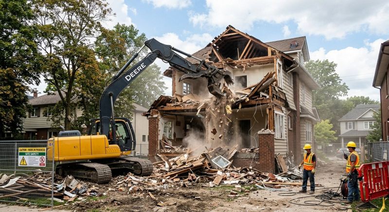 House Demolition Service in Sacramento, CA