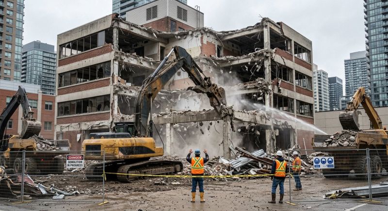 Apartment Demolition in Bergen County, NJ