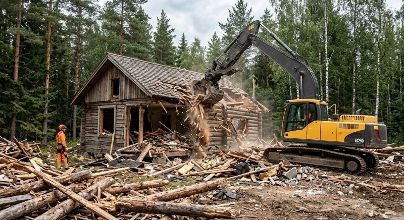 Cabin Demolition in Morris County, NJ