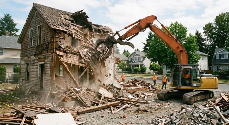 House Demolition Service in Beaumont, TX
