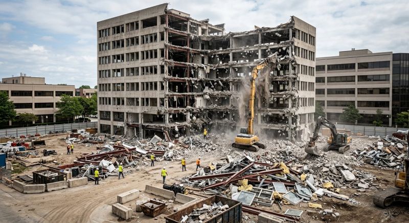 Parking Lot Removal in Houston, TX